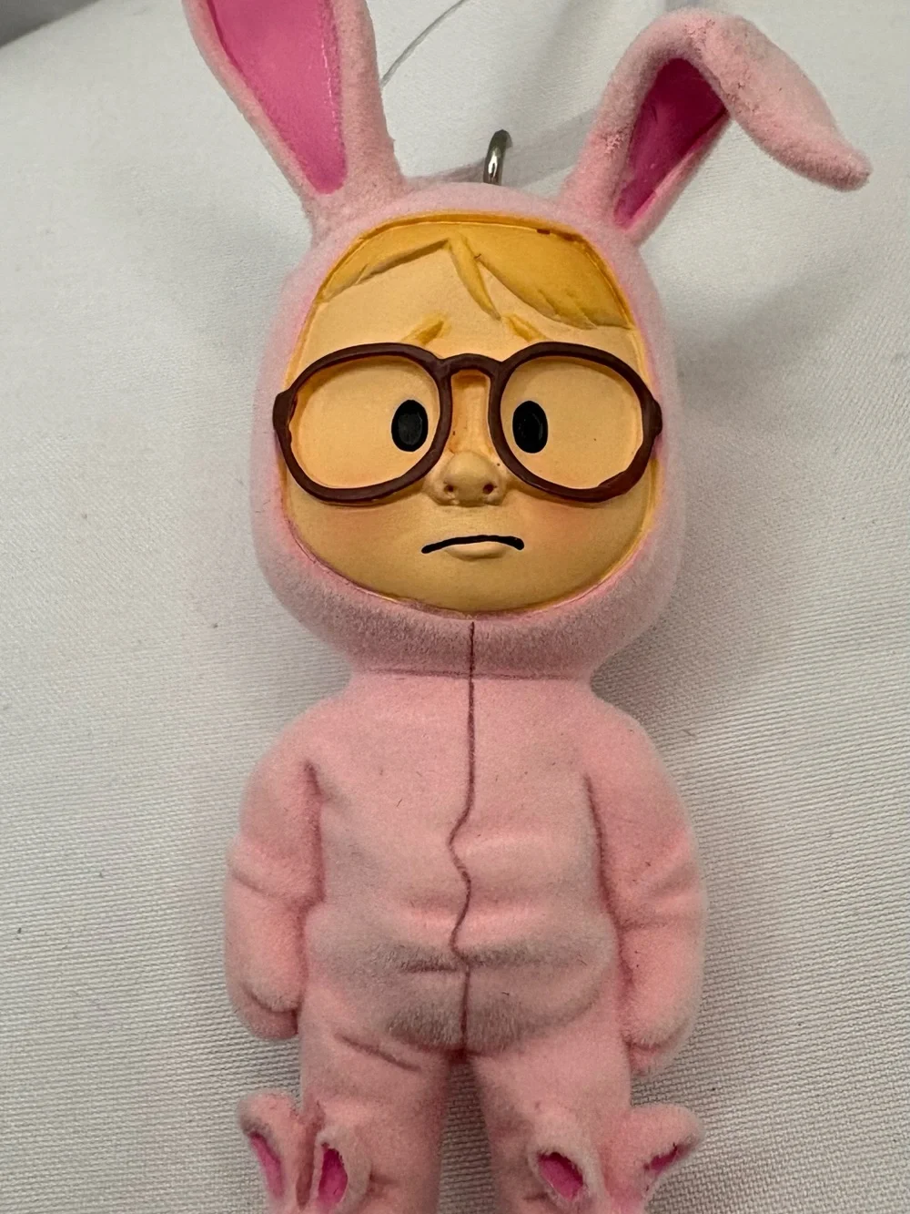 Hallmark “A Christmas Story” Ralphie Parker Pink Rabbit Ornament